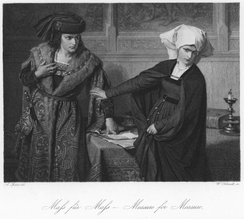 Scène de Mesure pour Mesure - August Spiess