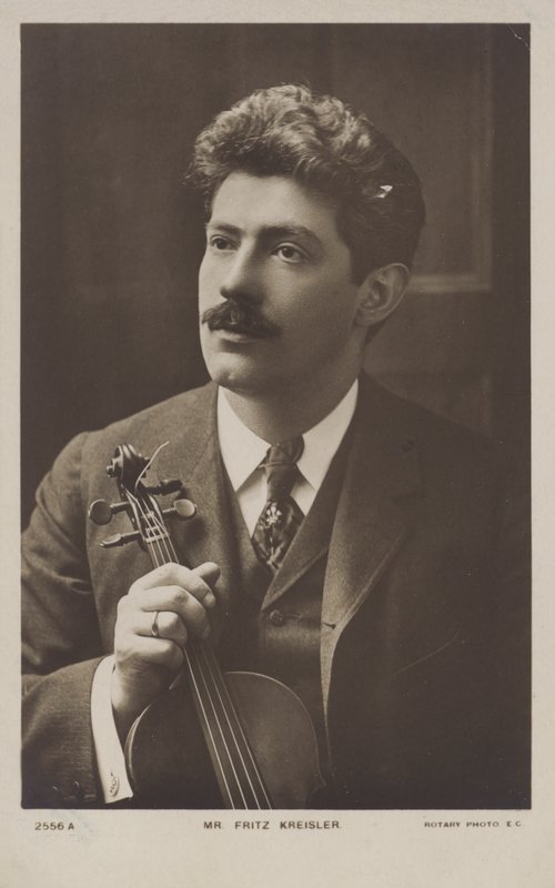Fritz Kreisler, violoniste et compositeur autrichien - Austrian Photographer