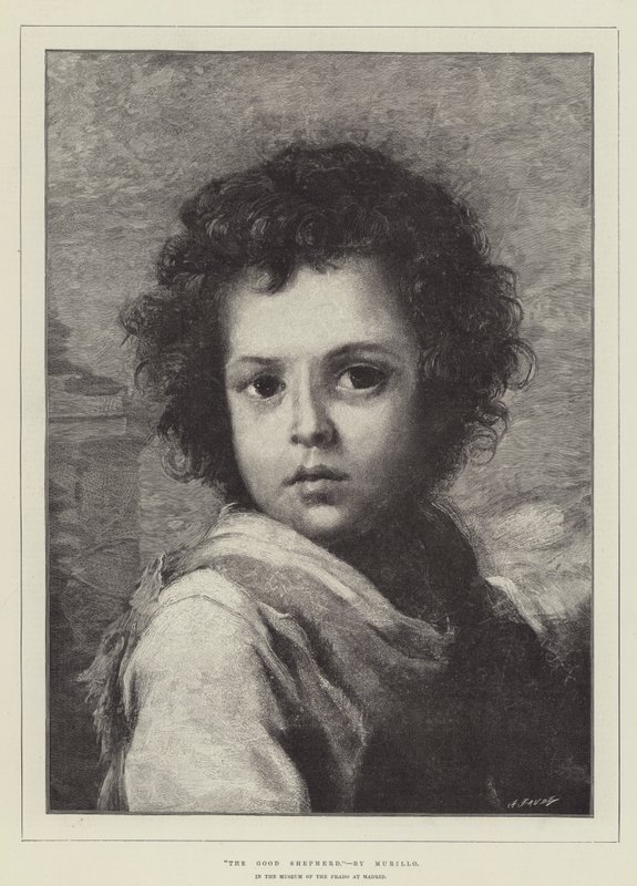 Le Bon Pasteur, au Musée du Prado à Madrid - Bartolomé Esteban Murillo