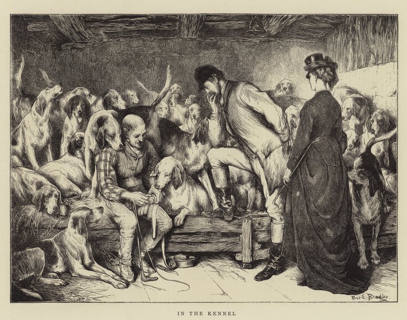 Dans le chenil - Basil Bradley