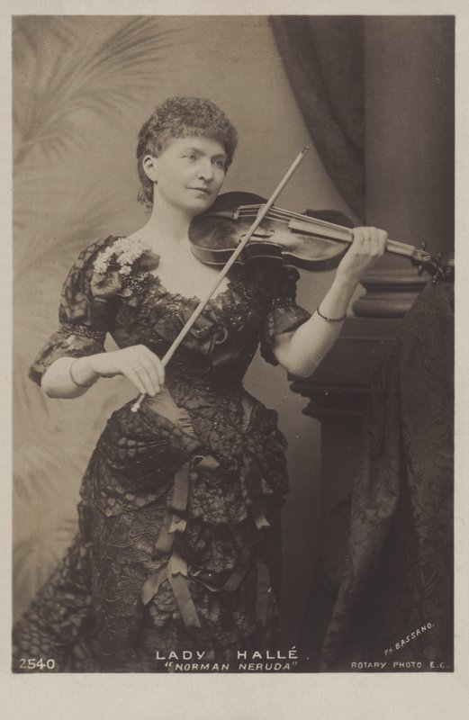 Wilma Neruda, Lady Halle, violoniste morave - Belgian Photographer