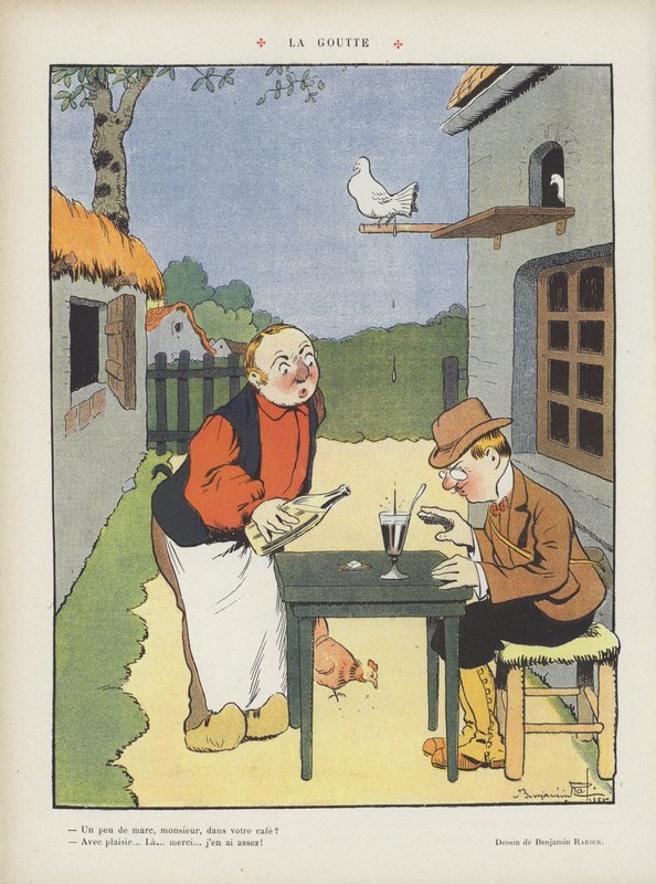 Illustration pour Le Rire - Benjamin Rabier