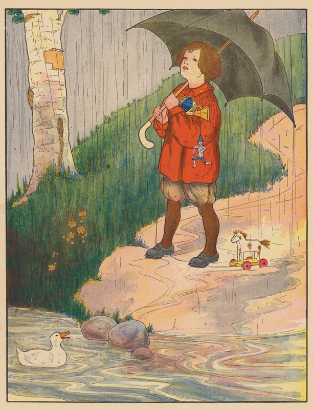 Comptine : Pluie - Blanche Fisher Wright