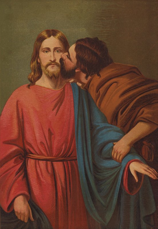 Judas trahissant par un baiser - C.M. Gonne