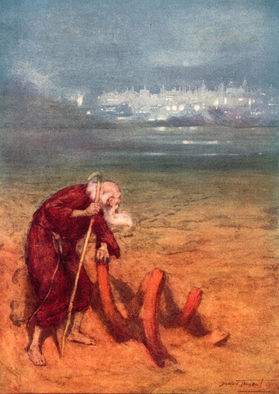 La Terre Perdue - C. Dudley (after) Tennant