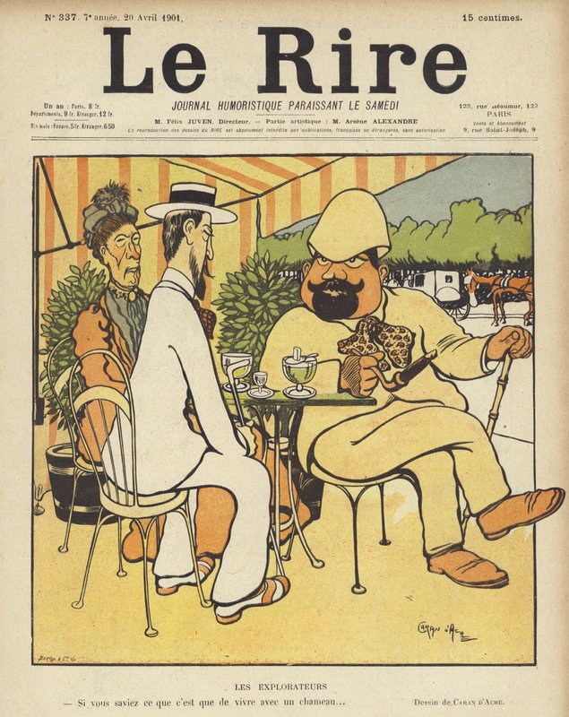 Illustration pour Le Rire - Caran d Ache