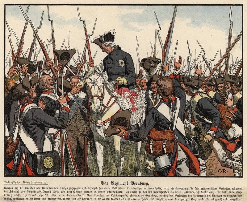 Le Régiment de Bernburg - Carl Röchling