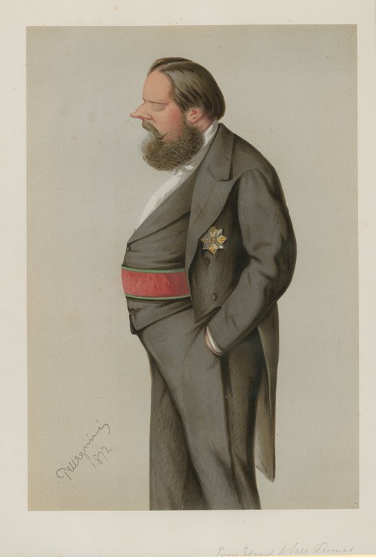 Prince Édouard de Saxe-Weimar - Carlo Pellegrini