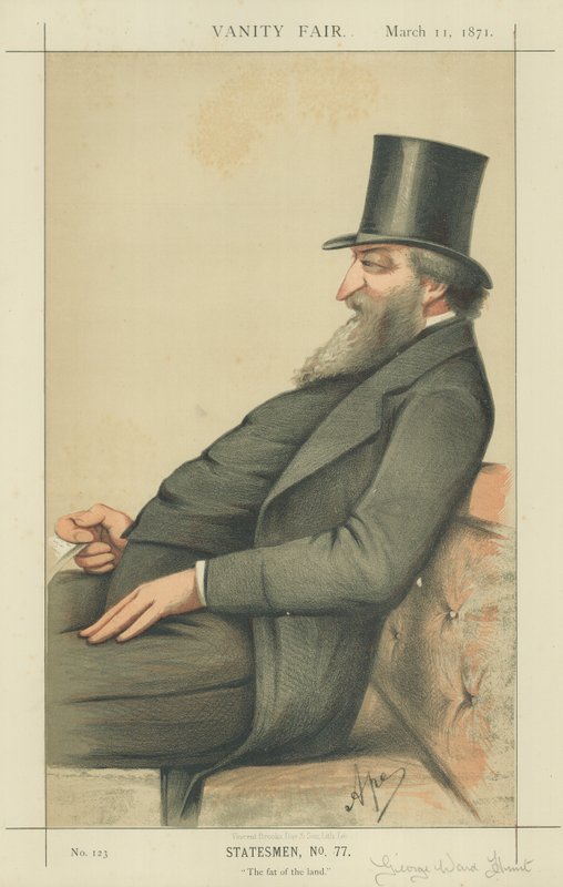 Le très honorable George Ward Hunt - Carlo Pellegrini
