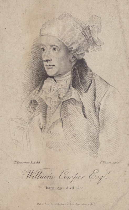 William Cowper, poète anglais - Caroline Watson