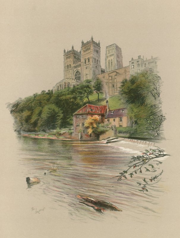 Cathédrale de Durham - Cecil Charles Windsor Aldin