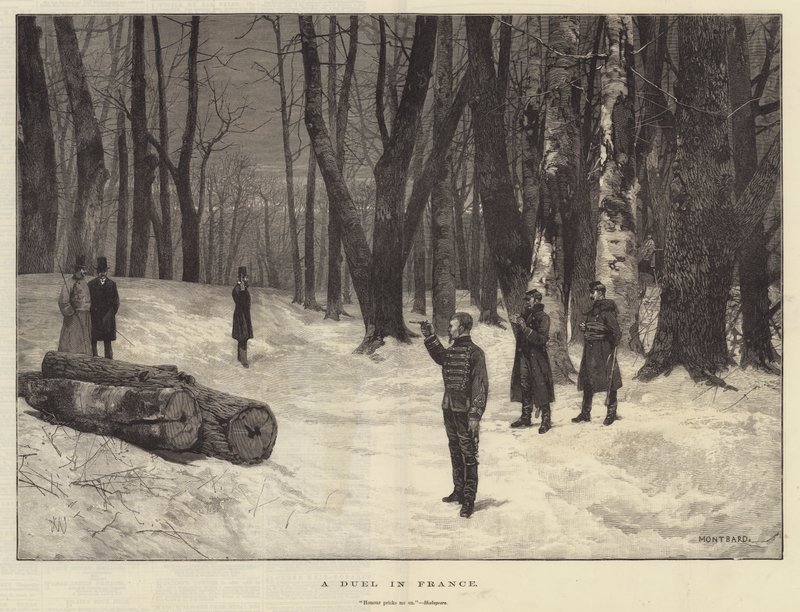 Un Duel en France - Charles Auguste Loye