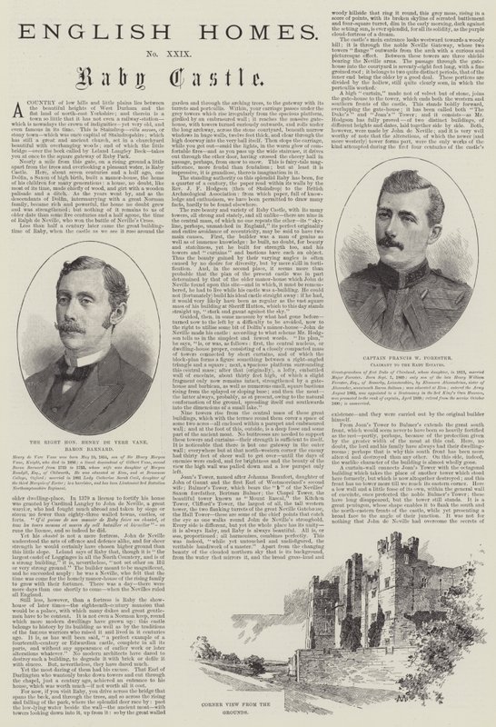 Château de Raby - Charles Auguste Loye