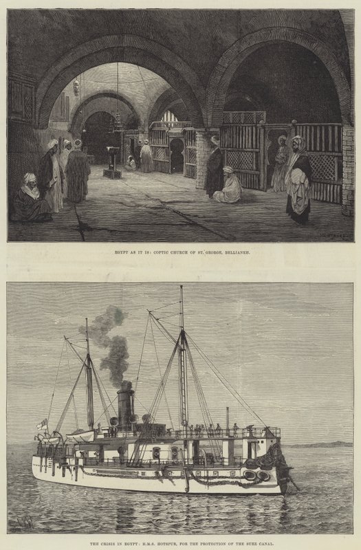 La crise en Égypte - Charles Auguste Loye