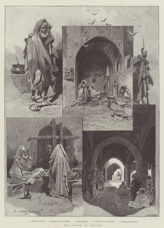 La prison de Tanger - Charles Auguste Loye