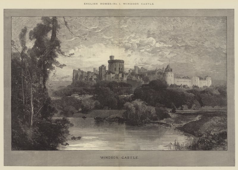 Château de Windsor - Charles Auguste Loye