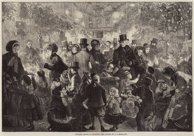 Arcade Lowther à Noël - Charles J. Staniland