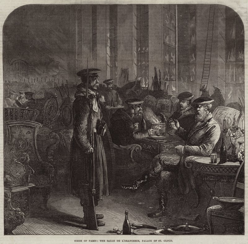 Siège de Paris, la salle de l