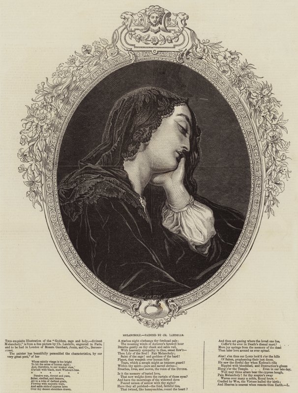 Mélancolie - Charles Landelle