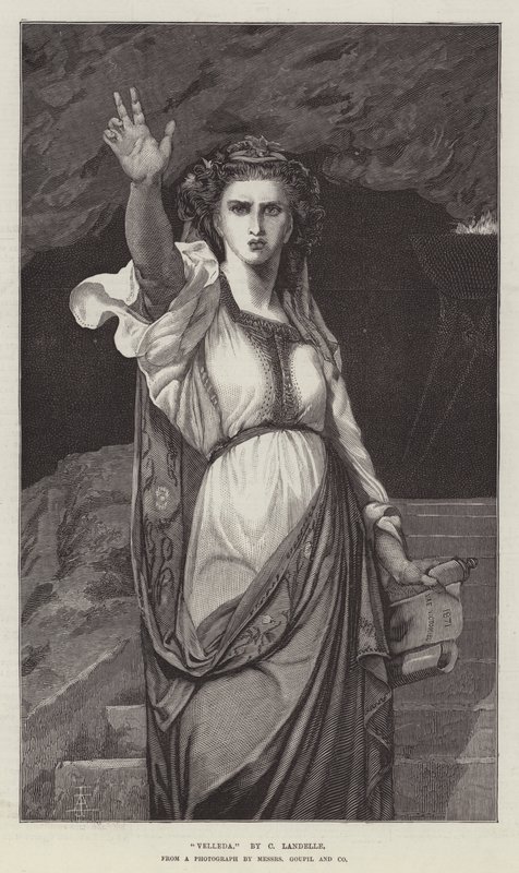 Velleda - Charles Landelle