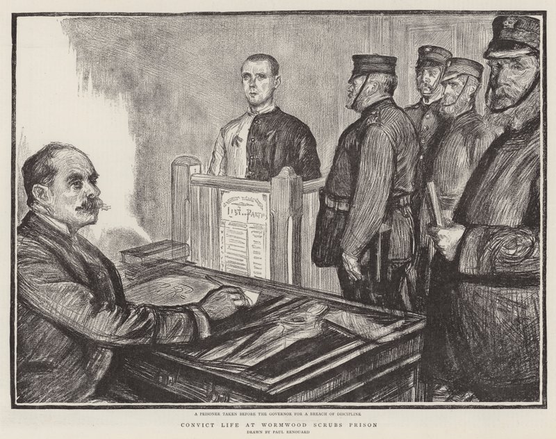 Vie de forçat à la prison de Wormwood Scrubs - Charles Paul Renouard