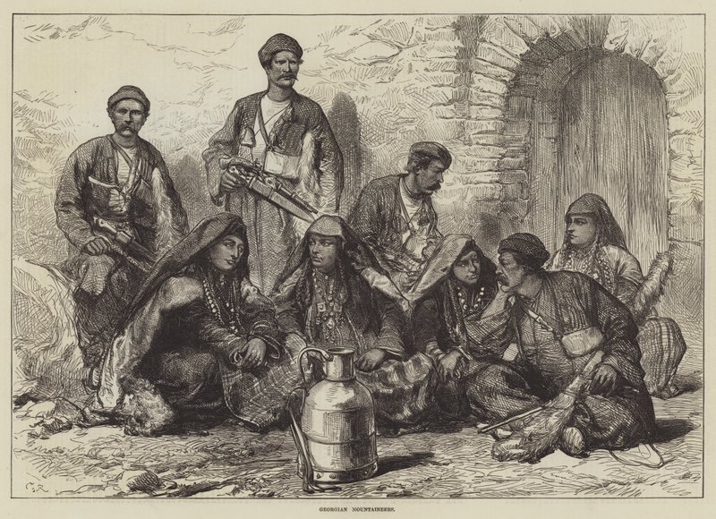 Montagnards géorgiens - Sir John Charles Robinson