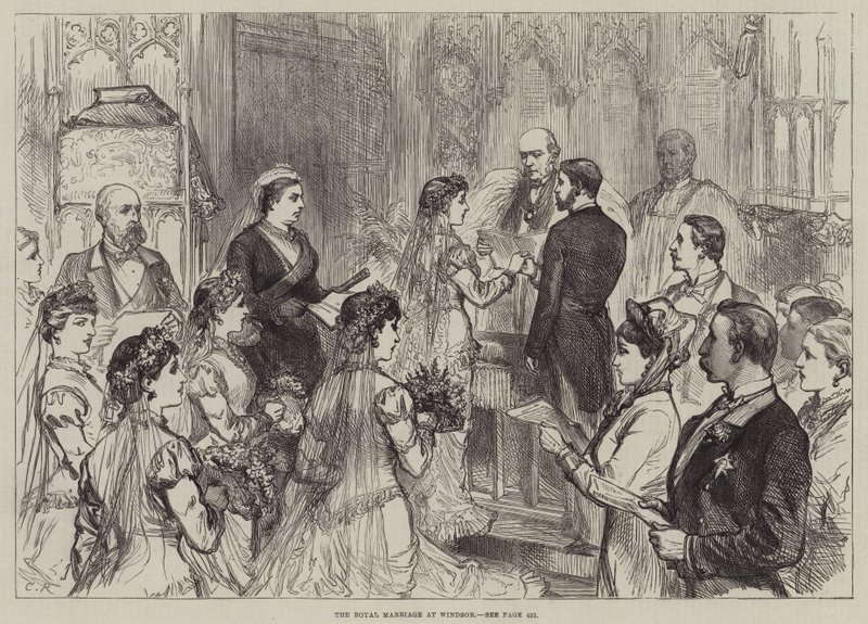 Le mariage royal à Windsor - Sir John Charles Robinson