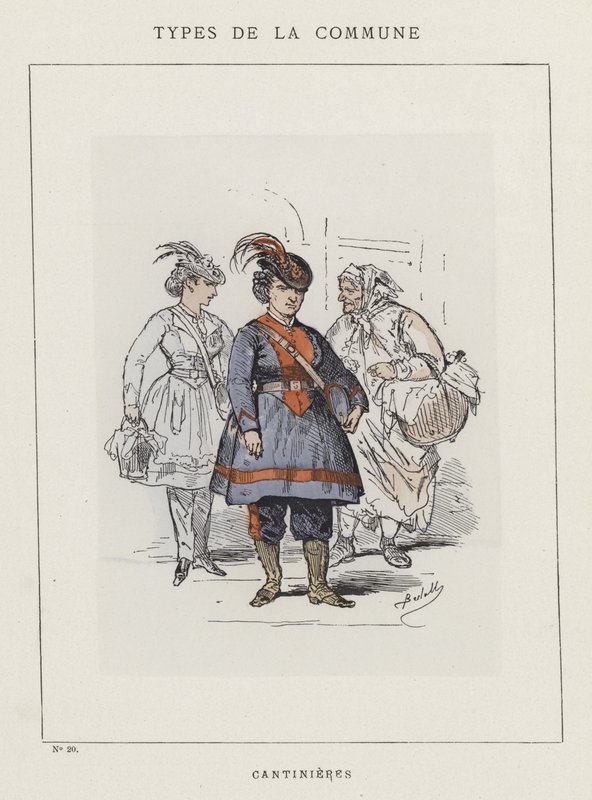 Cantinières - Charles Albert d Arnoux Bertall