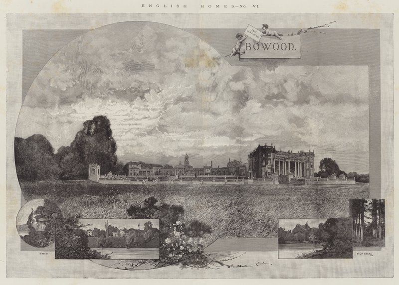 Maisons anglaises, Bowood - Charles Auguste Loye