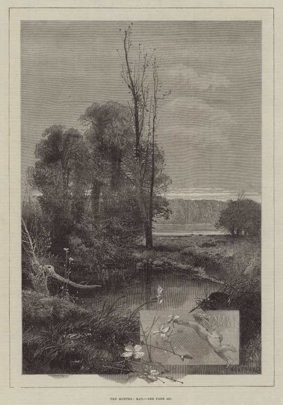 Les Mois, Mai - Charles Auguste Loye