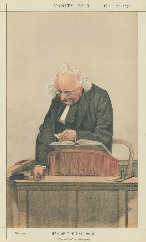 Le Révérend Thomas Binney - Charles Auguste Loye