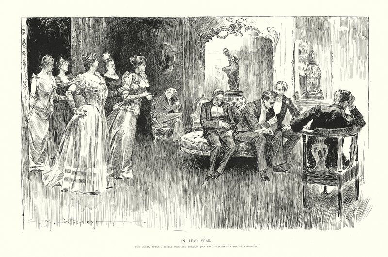 Année Bissextile - Charles Dana Gibson