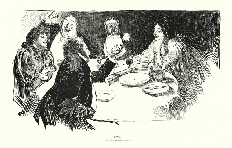 Puzzle - Charles Dana Gibson
