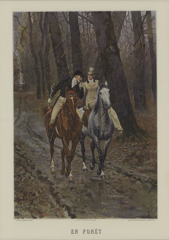 En Forêt - Charles Edouard Delort
