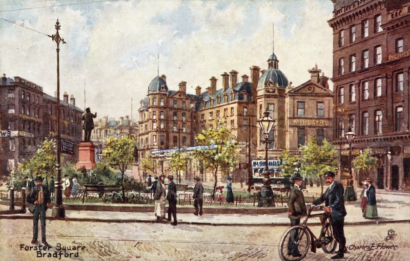 Forster Square, Bradford - Charles Edwin Flower