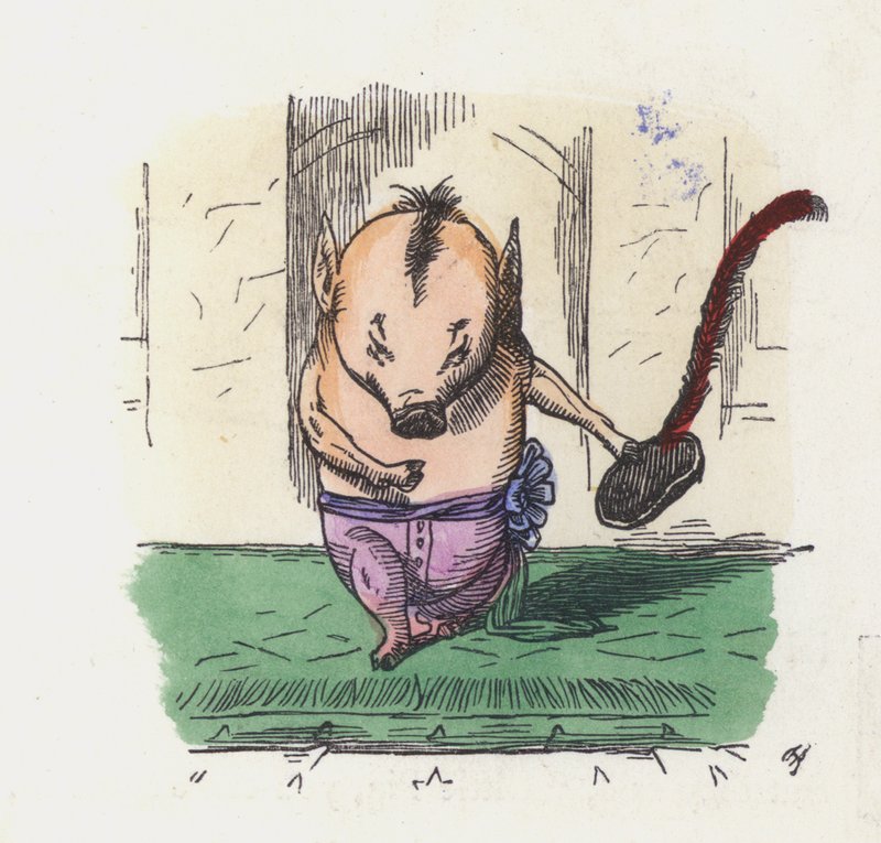 Le Petit Cochon - Charles Henry (after) Bennett