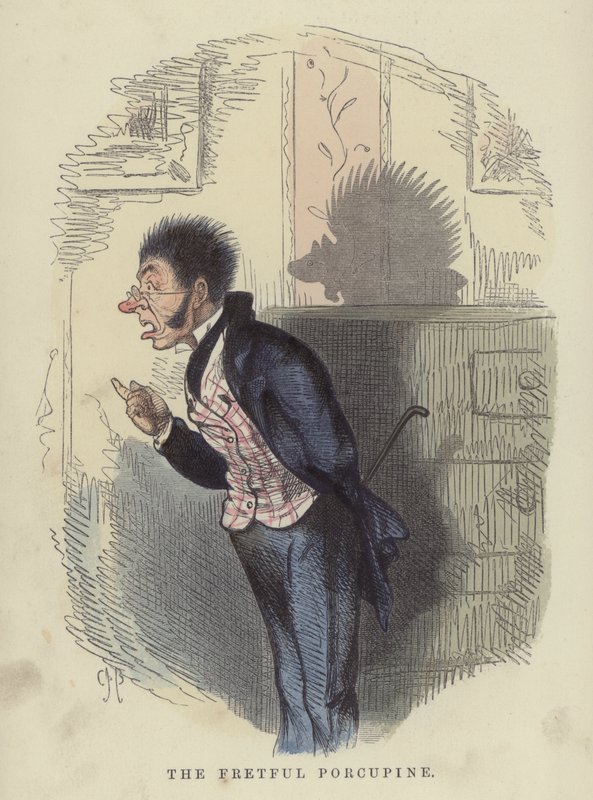 Le porc-épic irritable - Charles Henry Bennett