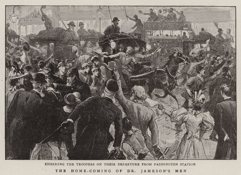Le retour des hommes du Dr Jameson - Charles J. Staniland