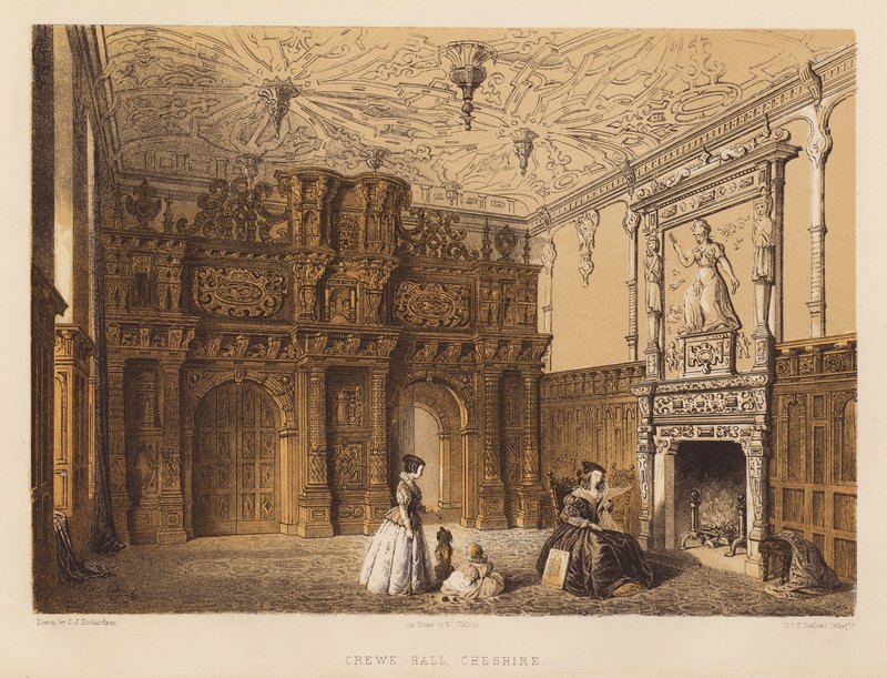 Crewe Hall, Cheshire - Charles James Richardson