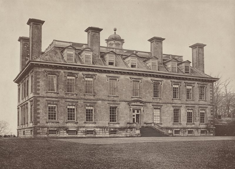 Coleshill, Berkshire, la façade d