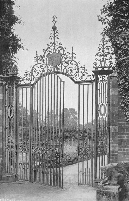 Entrée du Jardin de la Laiterie - Charles Latham