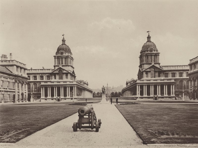 Hôpital de Greenwich, vue générale - Charles Latham