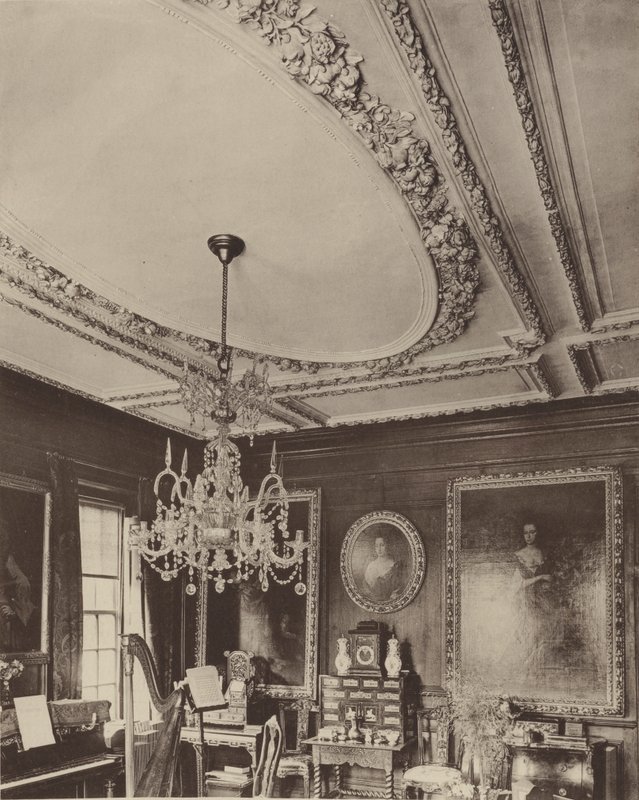 Groombridge Place, le salon - Charles Latham