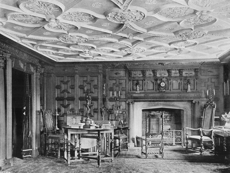 Côté nord, Longue Bibliothèque - Charles Latham