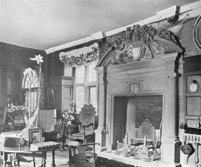 Sydenham House : Intérieur du Hall - Charles Latham
