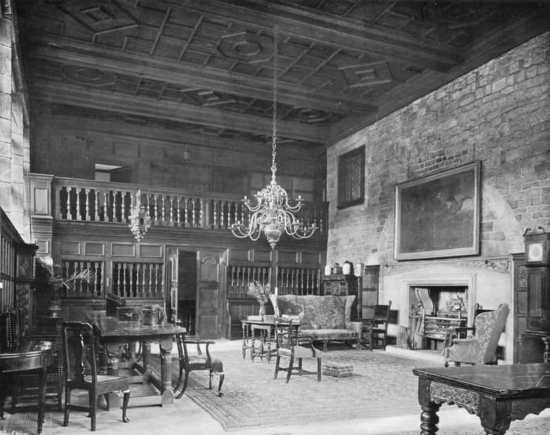 Le hall et la galerie - Charles Latham