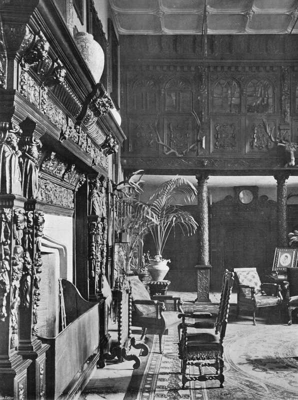 Le hall et la galerie - Charles Latham