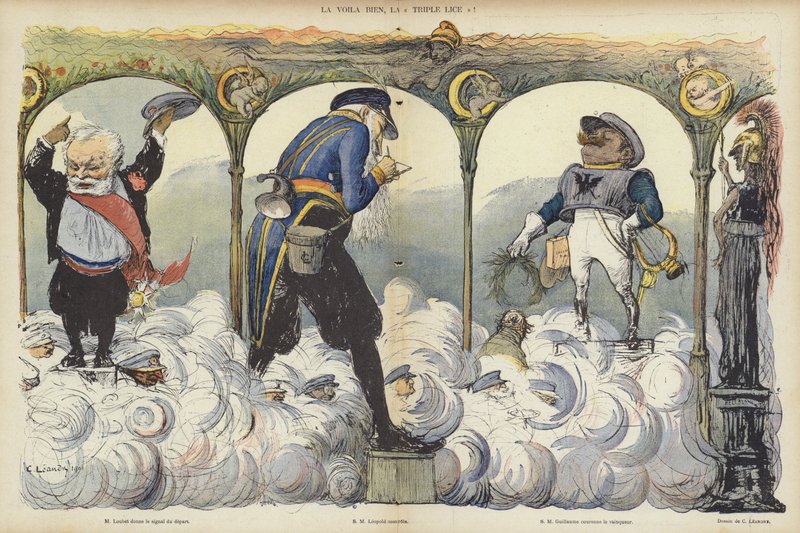Illustration pour Le Rire - Charles Leandre