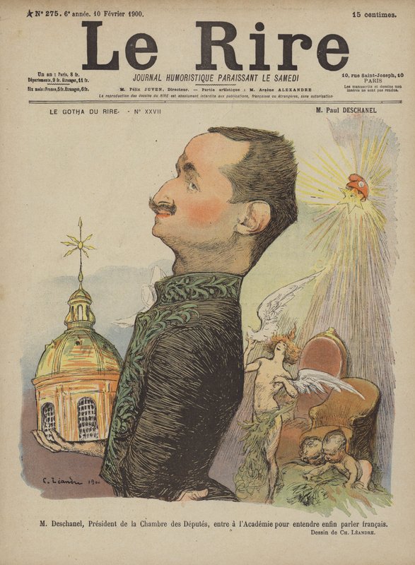 Illustration pour Le Rire - Charles Leandre