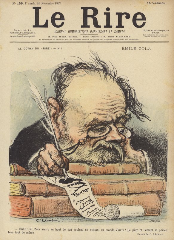 Illustration pour Le Rire - Charles Leandre